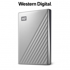 Ổ Cứng Di Động WD My PassPort Ultra Silver 1TB màu bạc USB Type C 