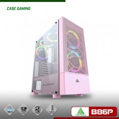 Case VSPTECH Gaming B86P - Màu Hồng (No Fan)