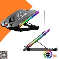 Đế tản nhiệt Laptop Bamba B8 - 6 Fan Led RGB