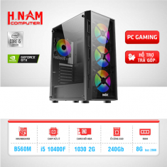 Cấu hình Gaming i5 10400F GT 1030 B560M SSD 240G RAM 8G