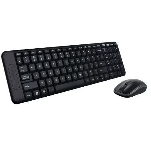 Bộ Bàn Phím Và Chuột Logitech MK220 Không Dây