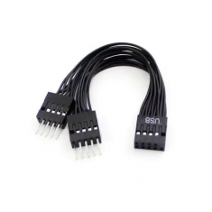 Cáp chia cổng USB 9 pin (1 ra 2)