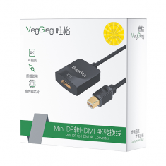 Cáp chuyển Mini DisplayPort sang HDMI 4K VEGGIEG VZ616