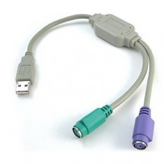 Cáp Chuyển Từ Cổng USB sang 2 Cổng PS2 Chuột Phím