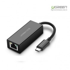 Cáp USB Type-C to Lan 10/100/1000Mbps chính hãng Ugreen 50307 cao cấp