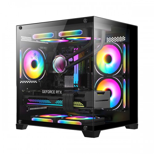 Case máy tính EDRA ECS1503 - Kèm 3 Fan