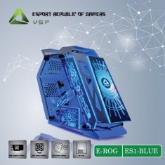 Vỏ Case VSP Esport E-Rog ES1 Blue ( No Fan )