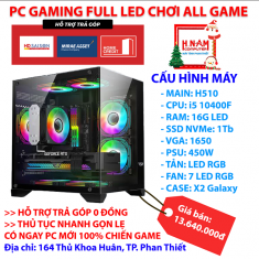HNAM PC i5 GAMING FULL LED ALL GAME 2024