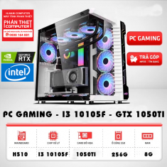 Cấu hình Gaming 1050Ti Core i3 10105F