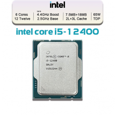 CPU Intel Core i5-12400 / 4.4Ghz / TRAY/ 6 nhân 12 luồng