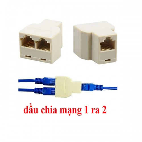 Đầu chia cổng mạng LAN 1 ra 2