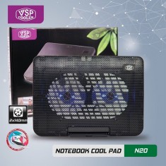 Đế Tản nhiệt VSP Cooler N20 - 2 Fan