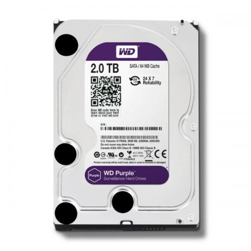 HDD WD Tím Chính Hãng 2TB (WD23PURZ)