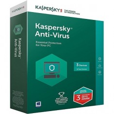 Phần mềm diệt virus Kaspersky Antivirus cho 3 PC