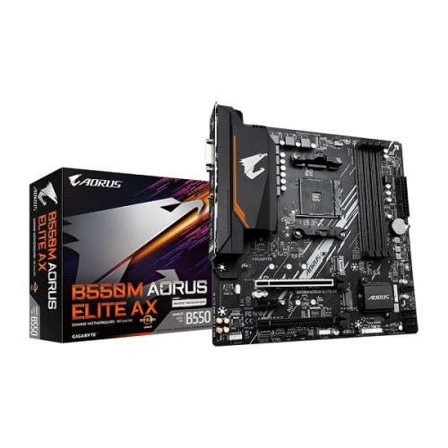 Mainboard Gigabyte B550M AORUS ELITE AX ( Wifi+Bluetooth )