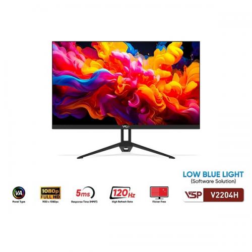 Màn hình 22 inch VSP V2204H FHD, 120Hz