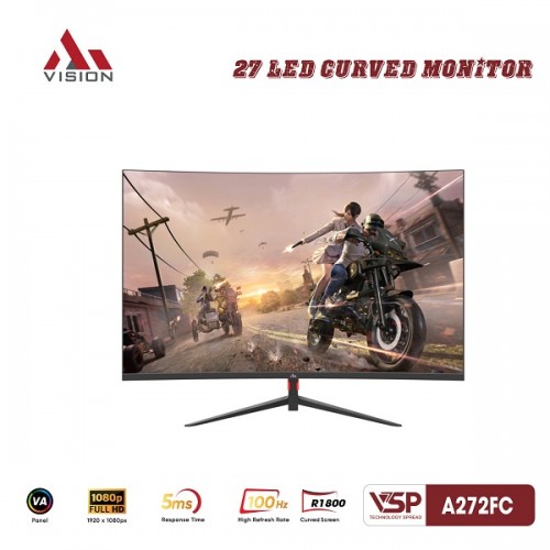 Màn hình 27 inch cong AiVision A272FC - 100Hz