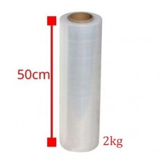 Màng PE khổ 50cm trọng lượng 2Kg bao gồm lõi 300g