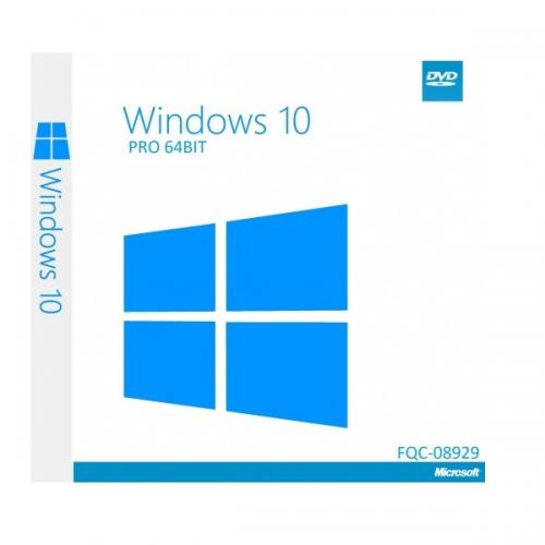Phần Mềm Windows 10 Pro 64bit Eng 1pk DSP - CÓ ĐĨA DVD