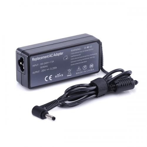 Sạc Laptop 20V-3.25A (Đầu nhỏ) dùng cho Laptop Lenovo