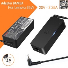 Sạc Laptop Lenovo 20V – 3.25A Bamba