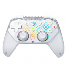 Tay Cầm Chơi Game Machenike G3s - 2 Kiểu kết nối Có dây & 2.4G Wireless - Màu Trắng