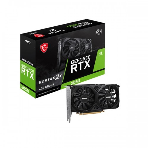 VGA MSI GeForce RTX 3050 VENTUS 2X 6G