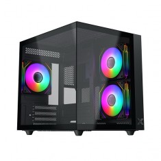 Vỏ Case XIGMATEK AQUA M LITE 3GF + Tặng Kèm 3 Fan RGB