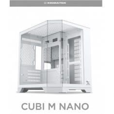 Vỏ case XIGMATEK CUBI M Nano ARTIC - Màu Trắng
