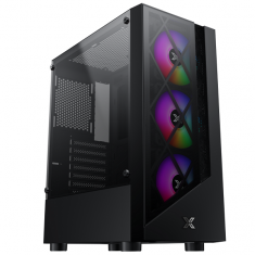 Vỏ Case Xigmatek Duke 3F - Tặng kèm 3 FAN Led