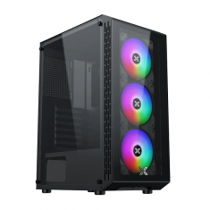 VỎ CASE XIGMATEK Fly 3F - Kèm 3 Fan Led